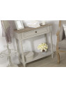 Console en bois lin et chêne