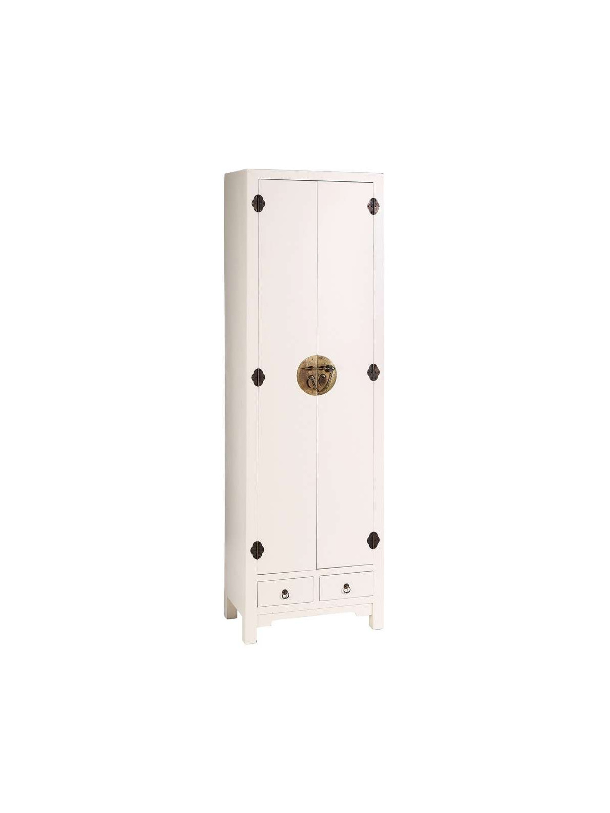 Armoire blanche 2 portes Chine