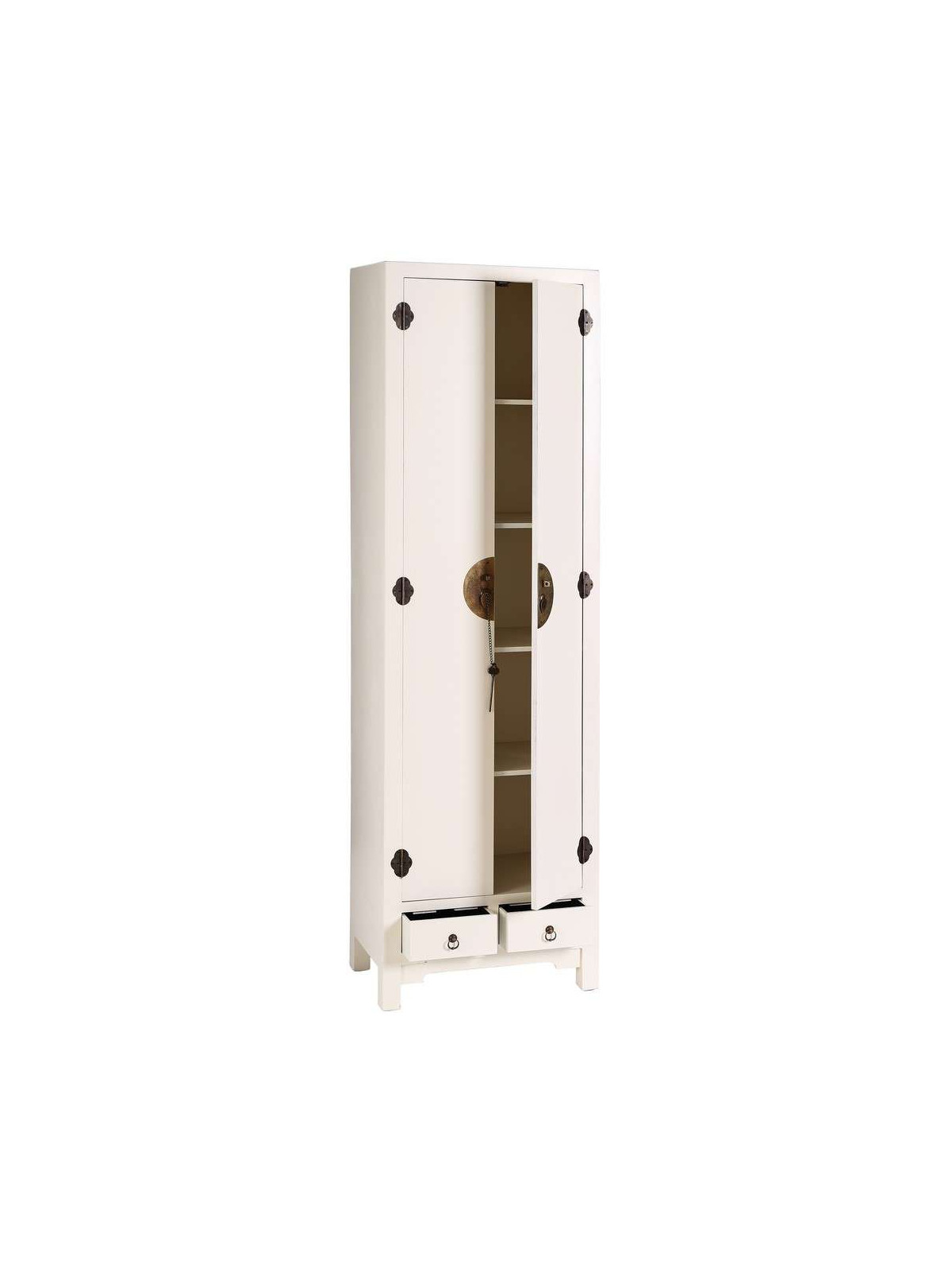 Armoire blanche 2 portes Chine