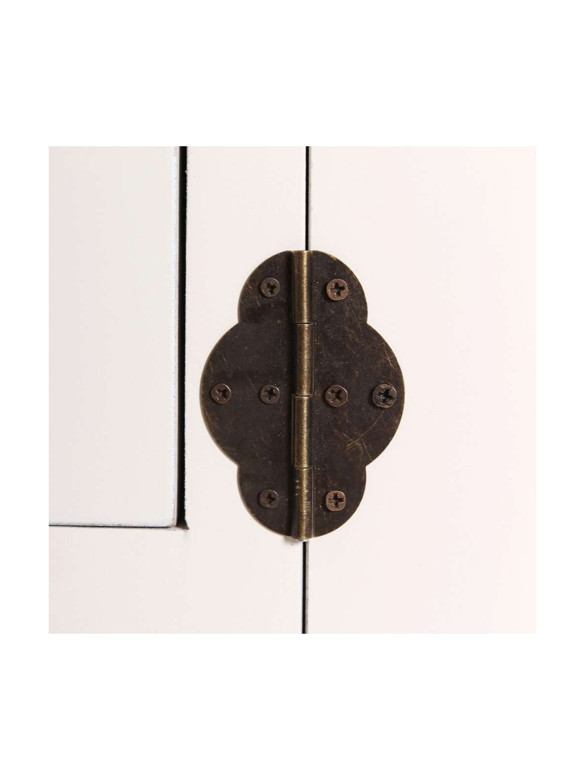 Armoire blanche 2 portes Chine