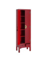 Armoire rouge 2 portes Chine