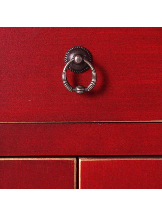 Armoire rouge 2 portes Chine