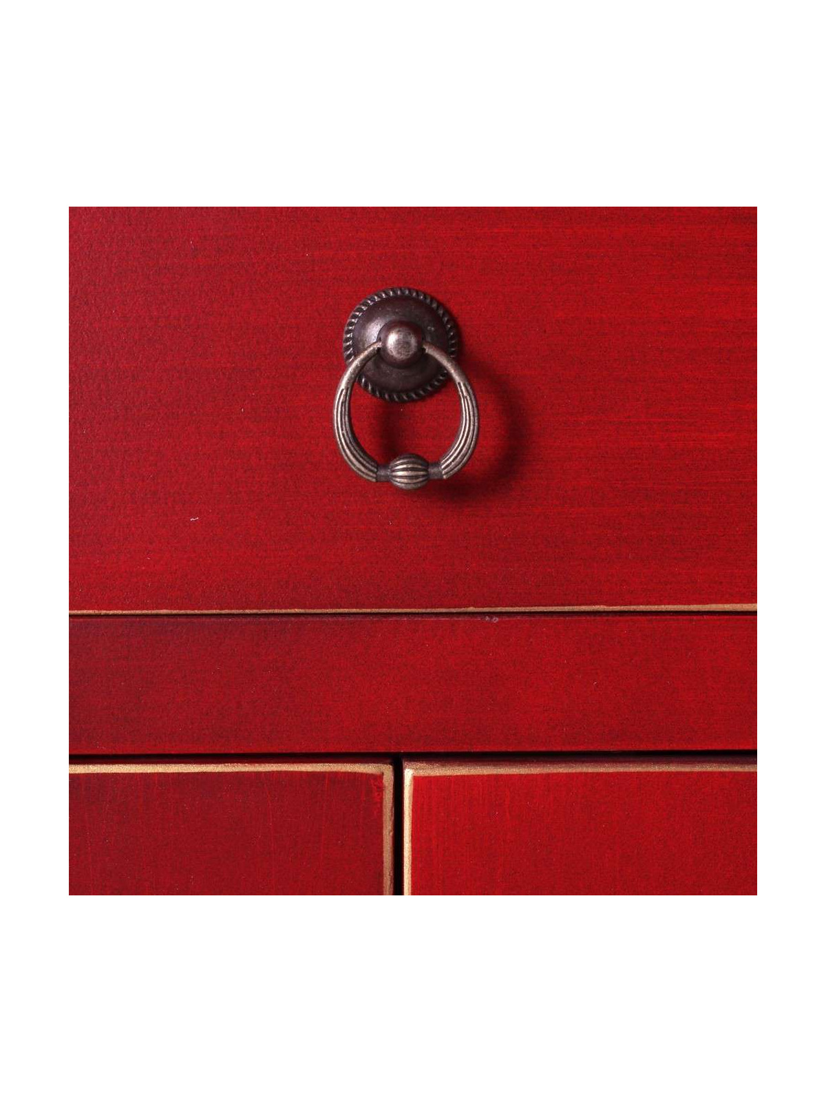 Armoire rouge 2 portes Chine