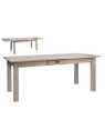 Grande table bois naturel 180 cm