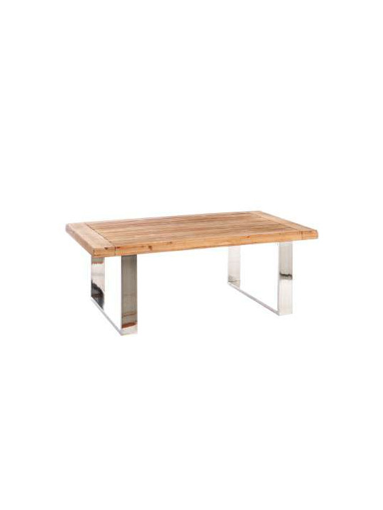 Table basse bois contemporaine