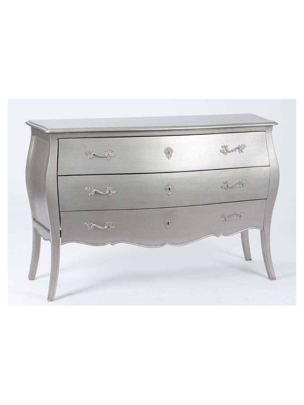 Commode grise argentée gamme Murano