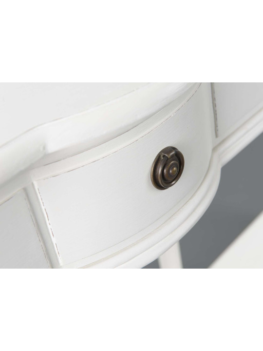 Commode Blanche 3 tiroirs Agathe Commode Blanche 3 tiroirs Agathe