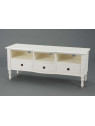Meuble TV blanc Agathe