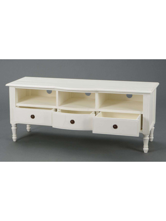 Meuble TV blanc Agathe