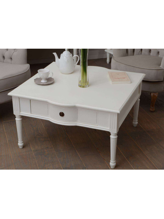 Table basse Blanche Agathe