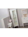 Armoire Vitrine blanche Agathe
