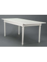 Grande table blanche chic 160 cm