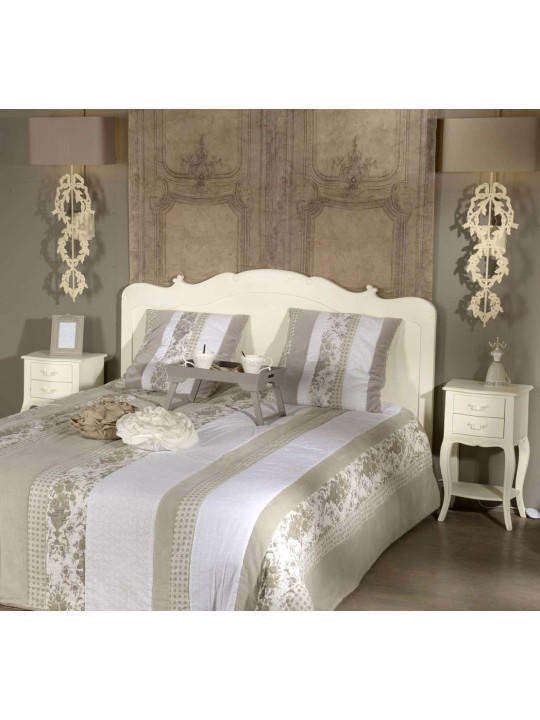 Tête de lit Amadeus 160cm couleur blanche gamme Appoline