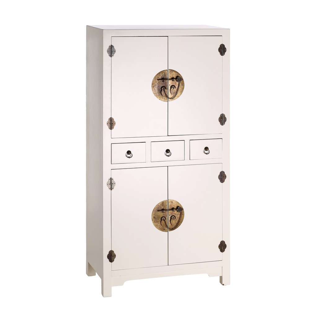 Armoire Blanche Style Asiatique