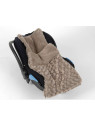 Nid d'ange doudou pour bébé taupe 