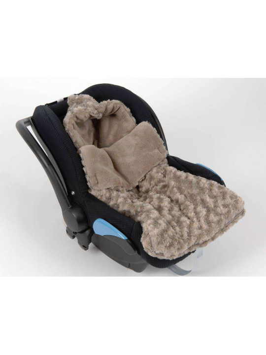 Nid d'ange doudou pour bébé taupe 