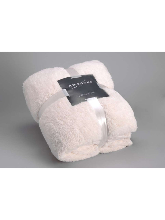 Plaid crème cocoon 170*130 cm