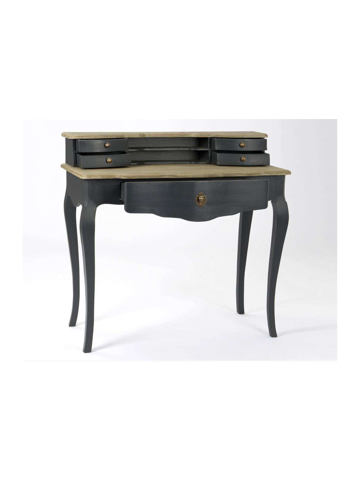 Secrétaire baroque gris