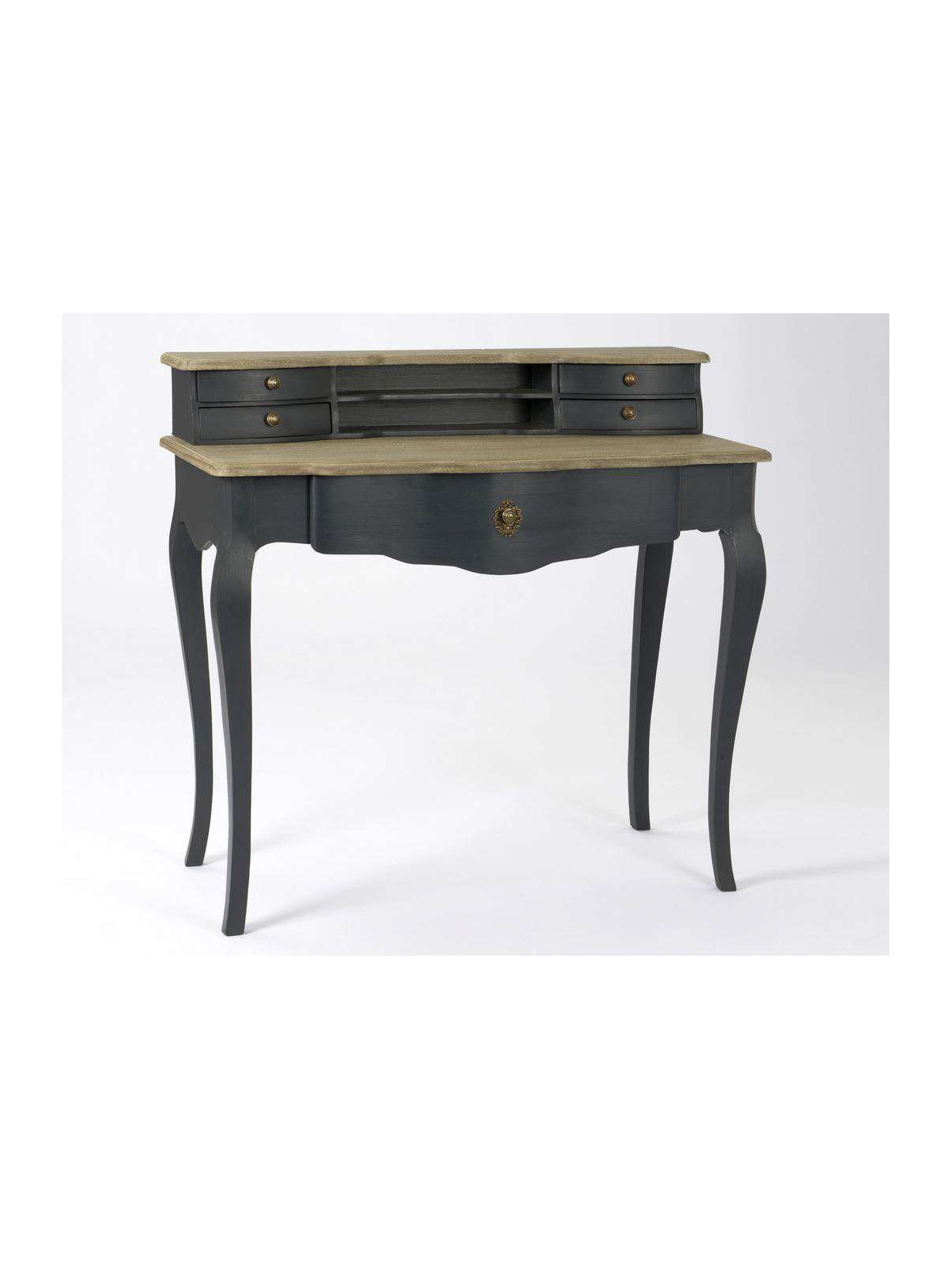Secrétaire baroque gris