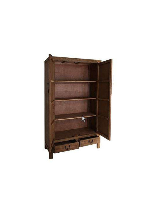 Armoire bois chinoise 2 portes gm Armoire bois chinoise 2 portes gm