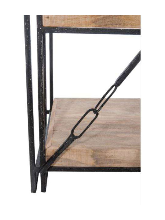 Etagère industrielle métal bois Jolipa