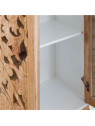 Armoire 2 portes bois design naturel
