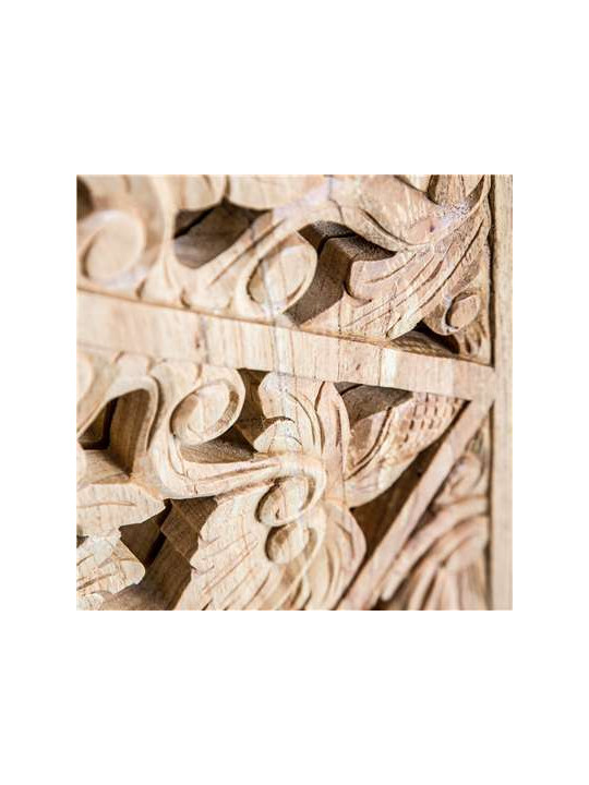 Armoire 2 portes bois design naturel
