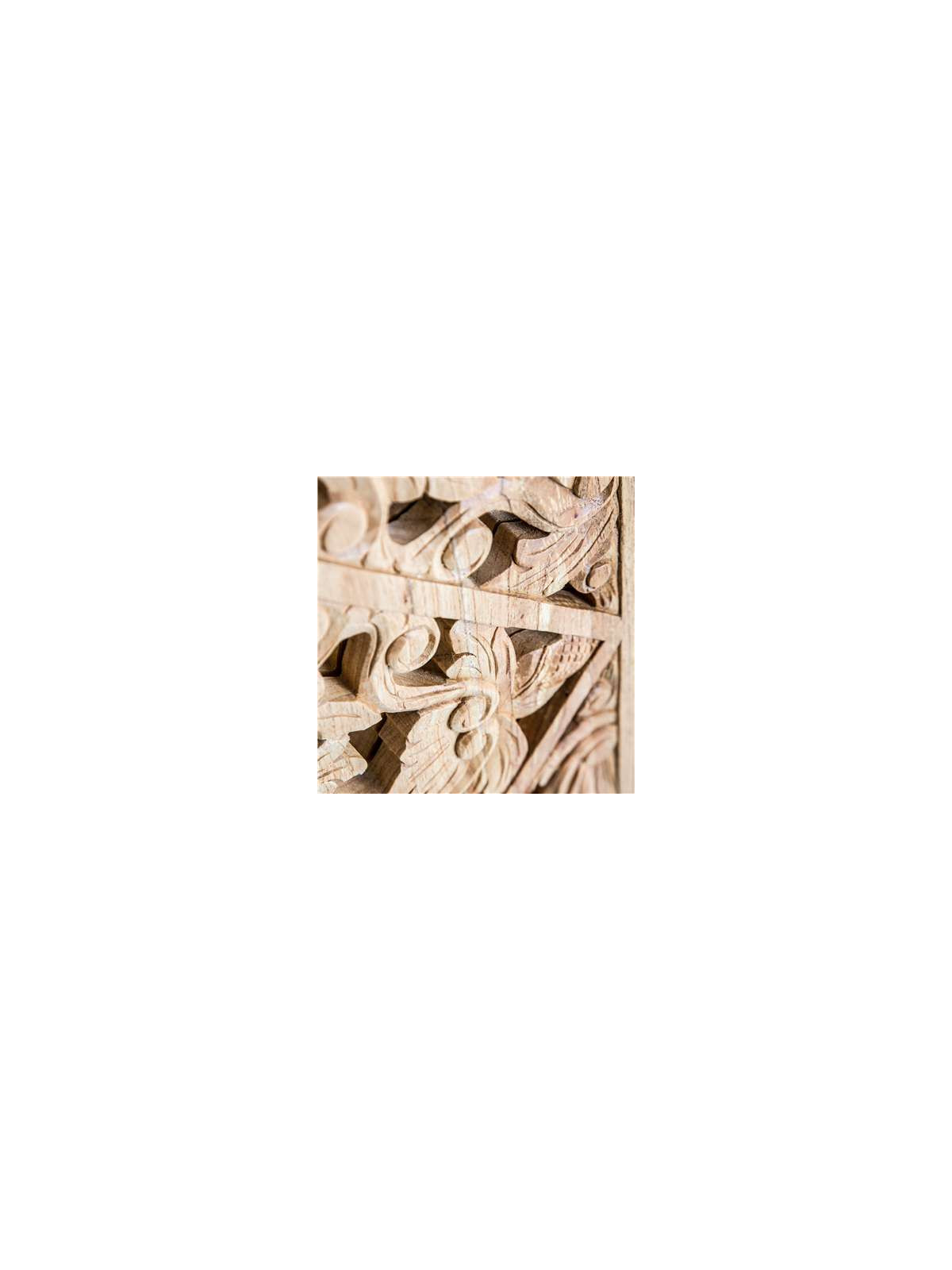 Armoire 2 portes bois design naturel