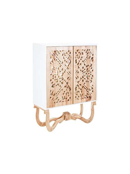 Armoire 2 portes bois design naturel