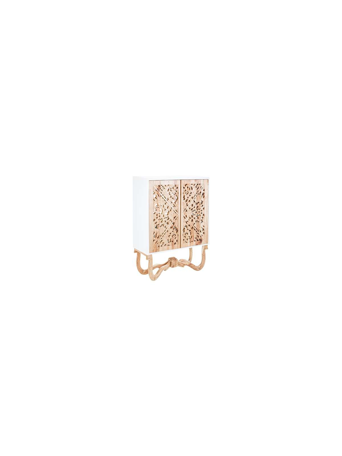 Armoire 2 portes bois design naturel