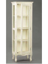 Vitrine blanche vieillie Amadeus