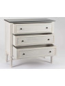 Commode grise 3 tiroirs Heritage