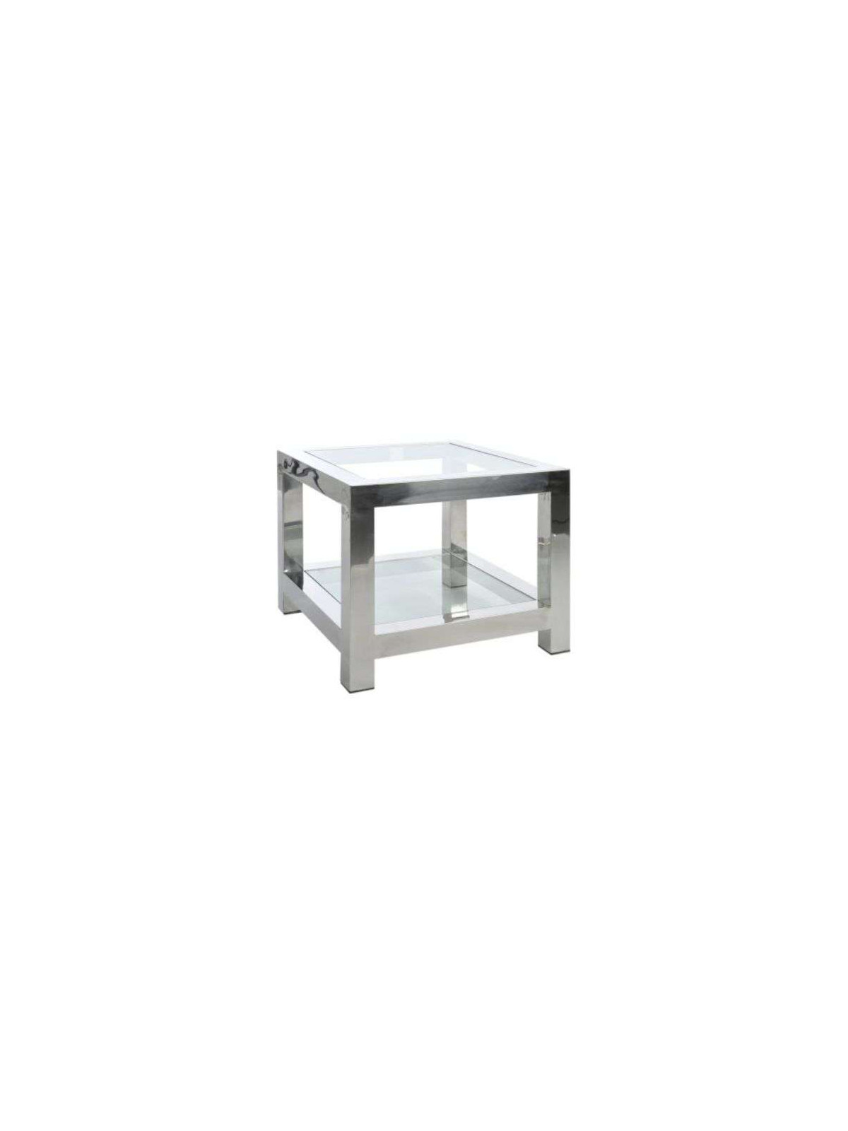 Bout de canapé miroir design