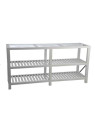 Console bois blanc shabby 2N