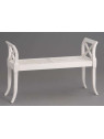 Petite banquette blanche Amadeus