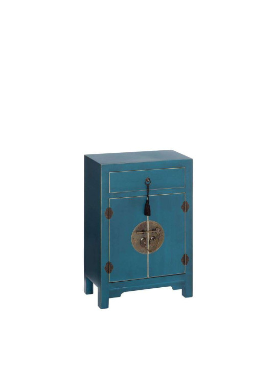 Petit buffet bas chinois bleu