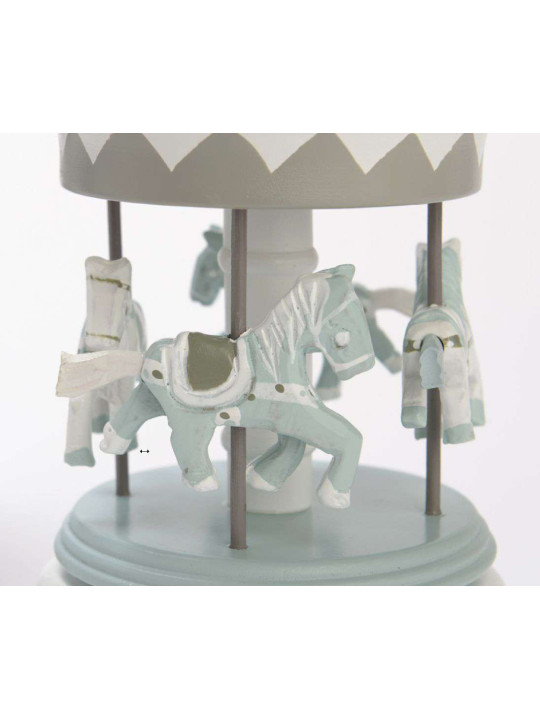 Caroussel musical bébé bleu