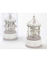 Caroussel musical bébé rose 