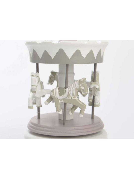 Caroussel musical bébé rose 