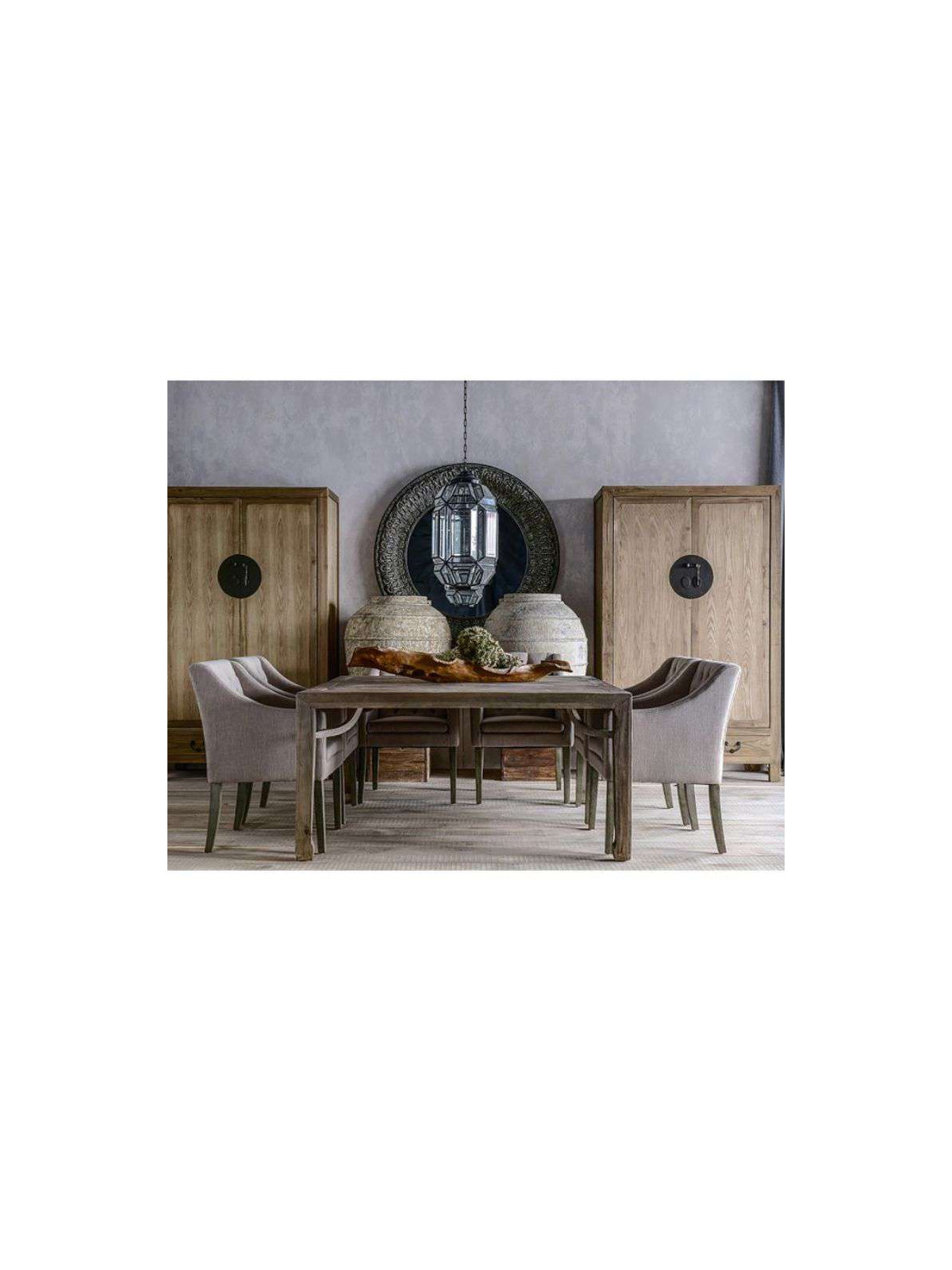 Armoire bois chinoise 2 portes gm