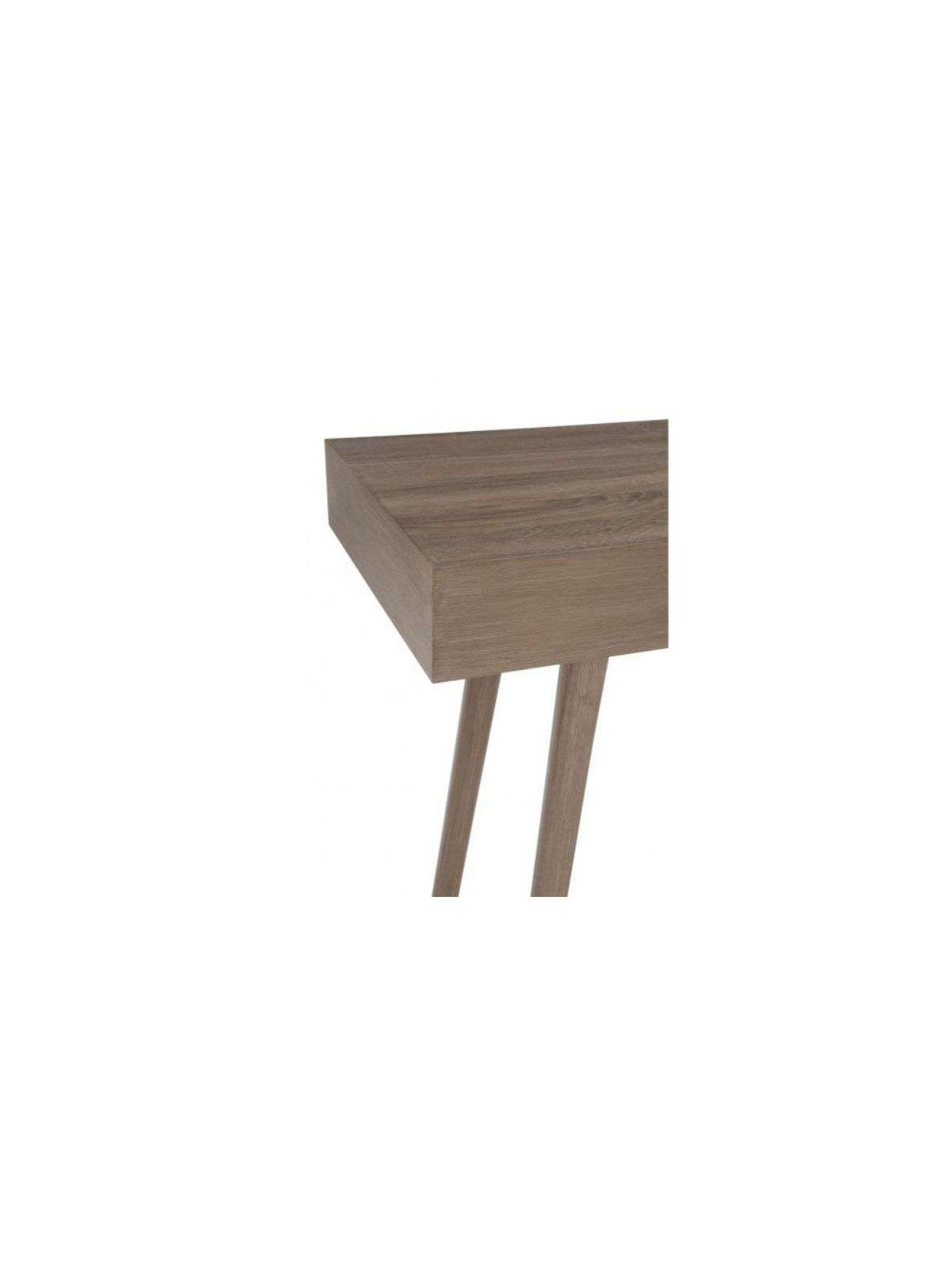 Meuble console bois naturel épuré