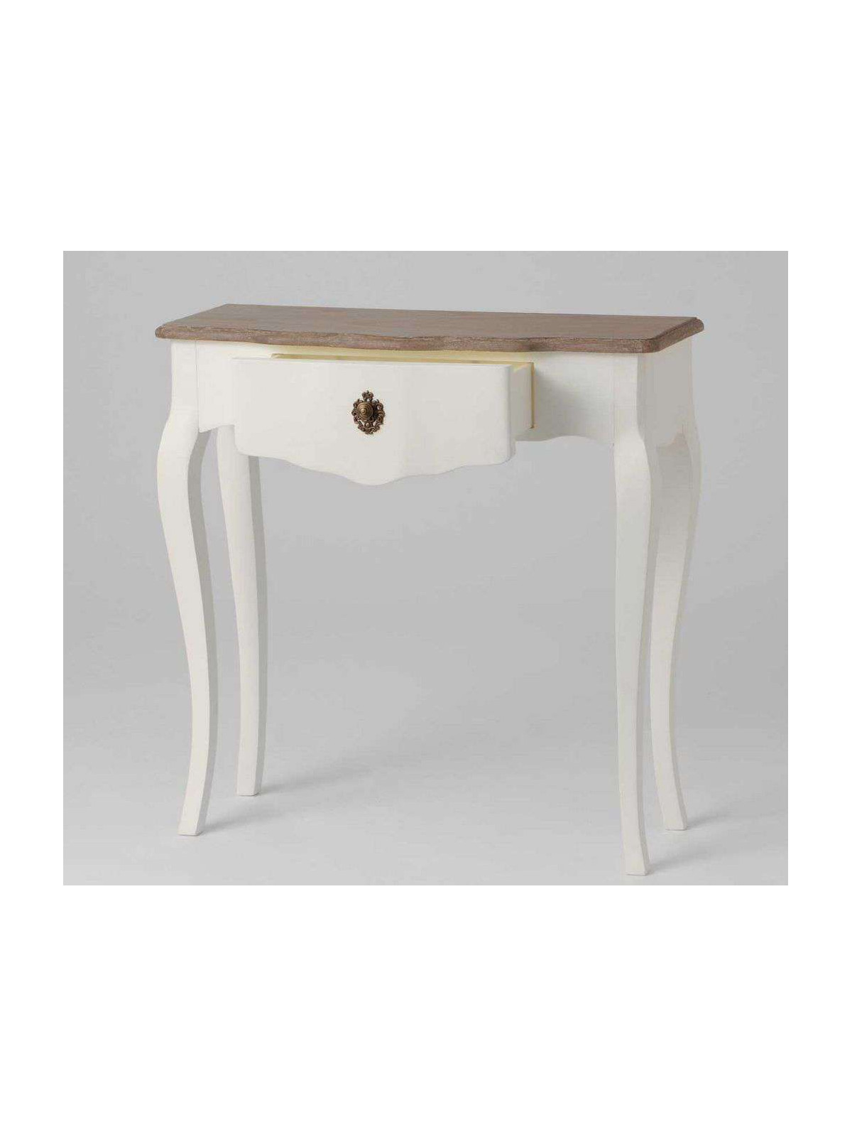 Console galbée 80 cm célestine