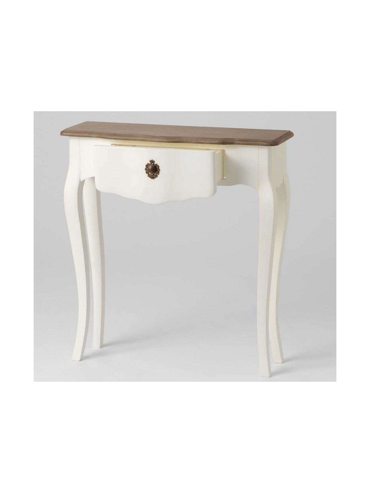 Console galbée 75 cm célestine