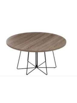 Table salon ronde design scandinave 