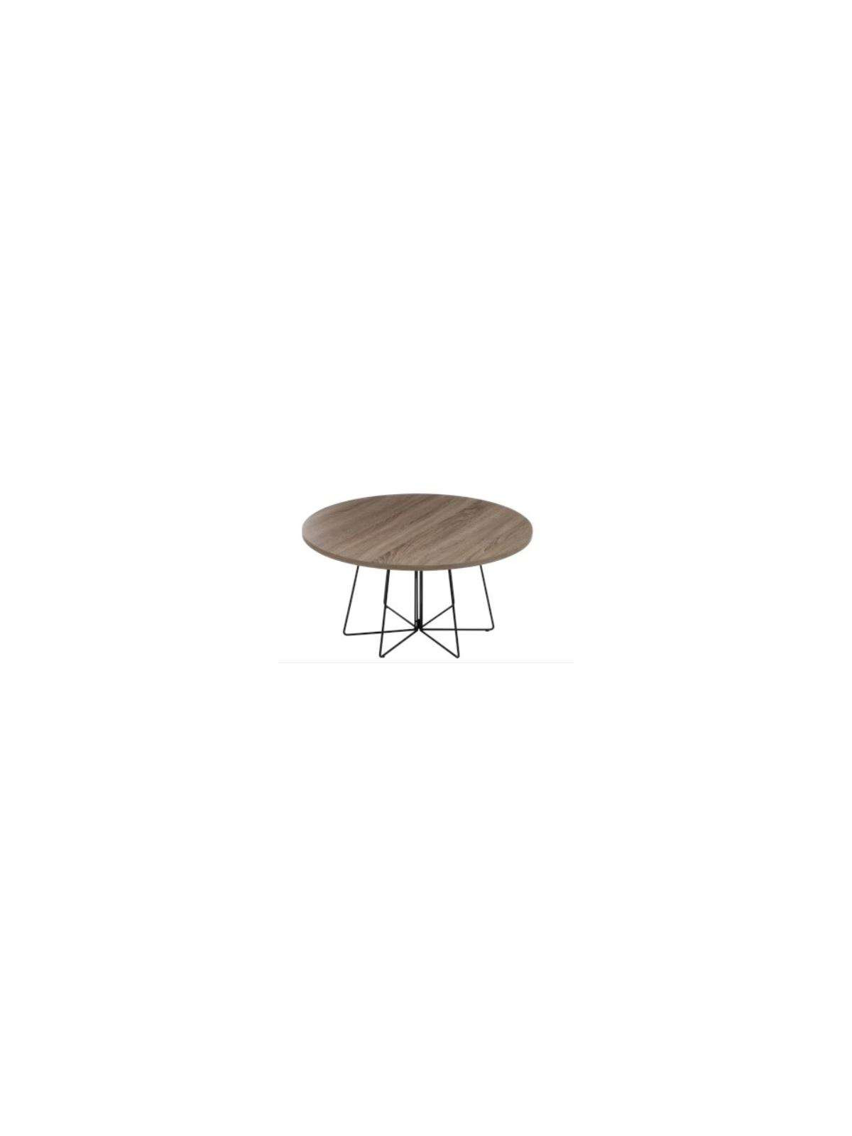 Table salon ronde design scandinave 