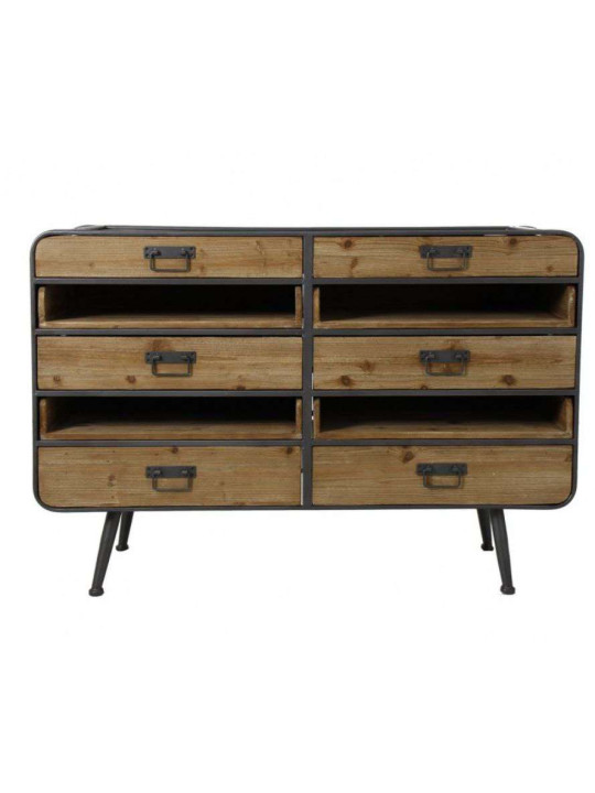 Commode de bureau retro indus
