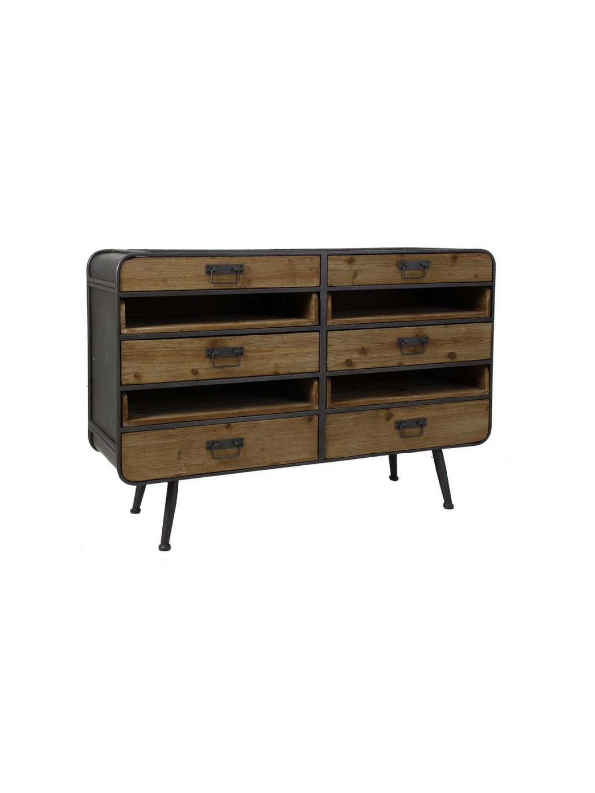 Commode de bureau retro indus