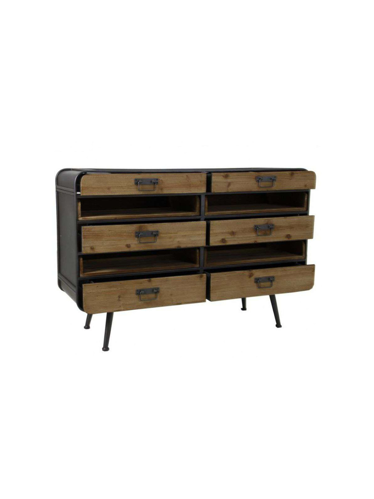 Commode de bureau retro indus