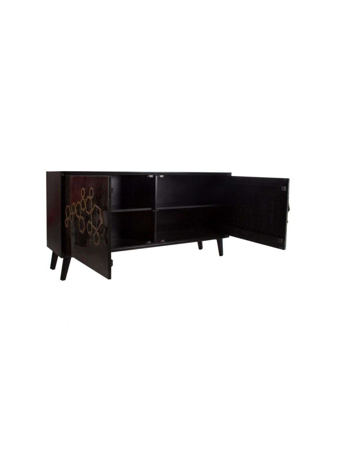 Grand buffet moderne avec décorations