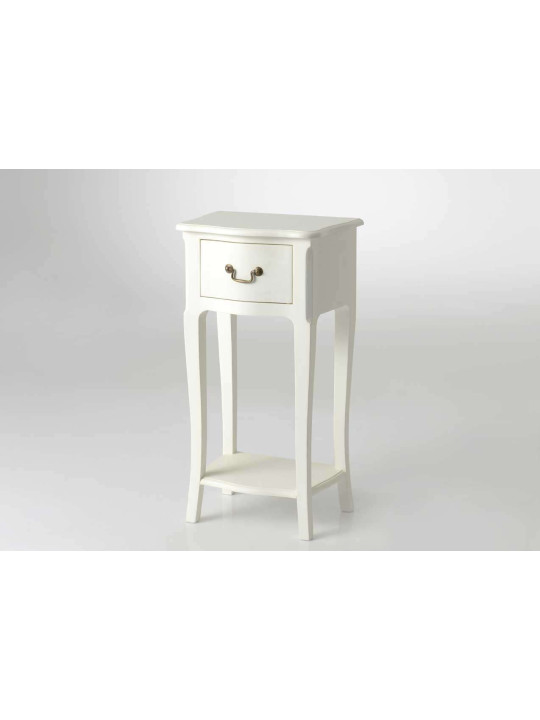 Chevet haut romantique blanc cassé Hortense